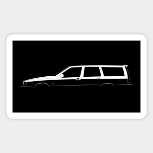 Volvo 850 R Kombi Silhouette Magnet